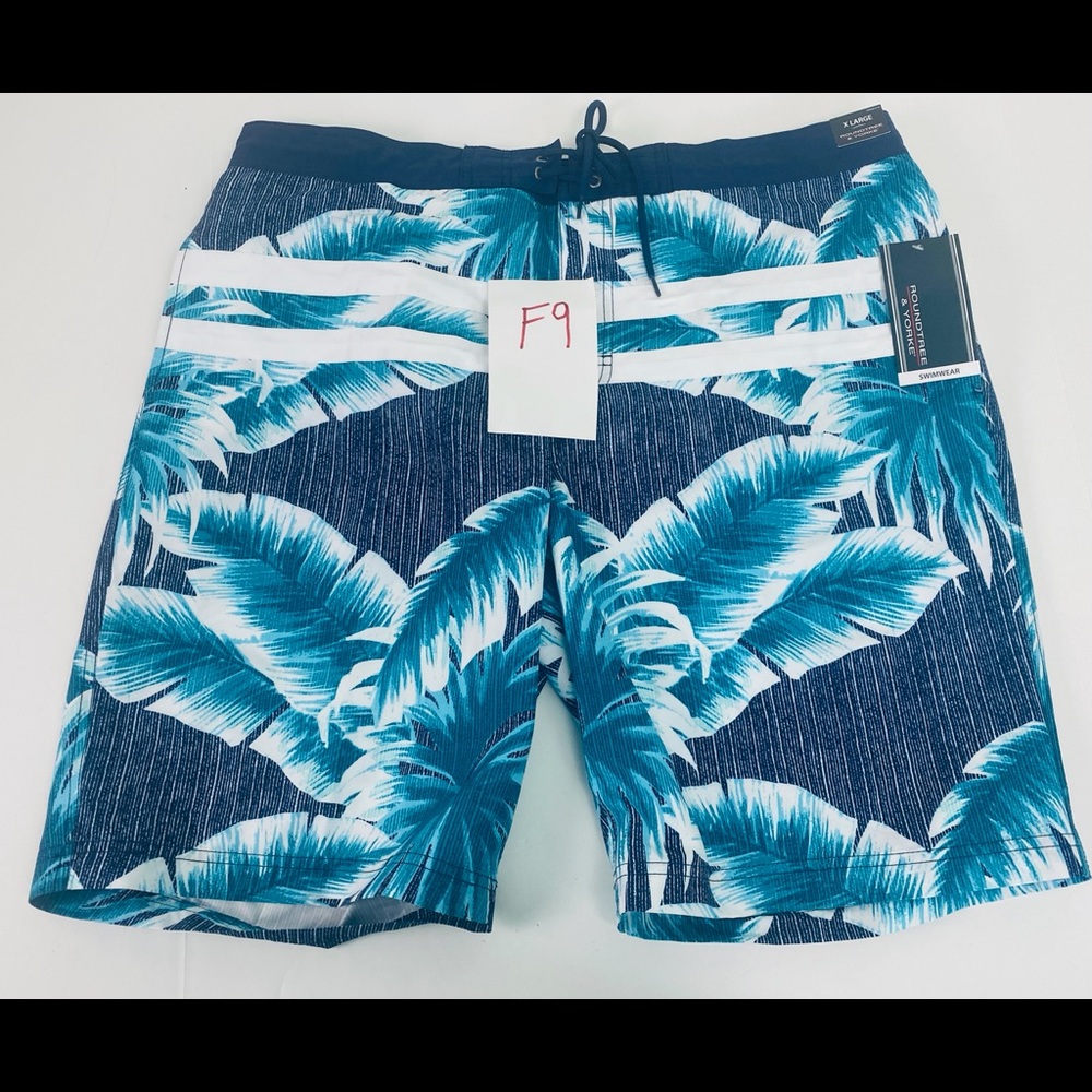 Roundtree Yorke Men’s Swim Trunk Shorts XL